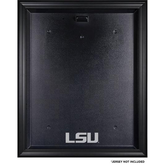 LSU Tigers Black Framed Logo Jersey Display Case