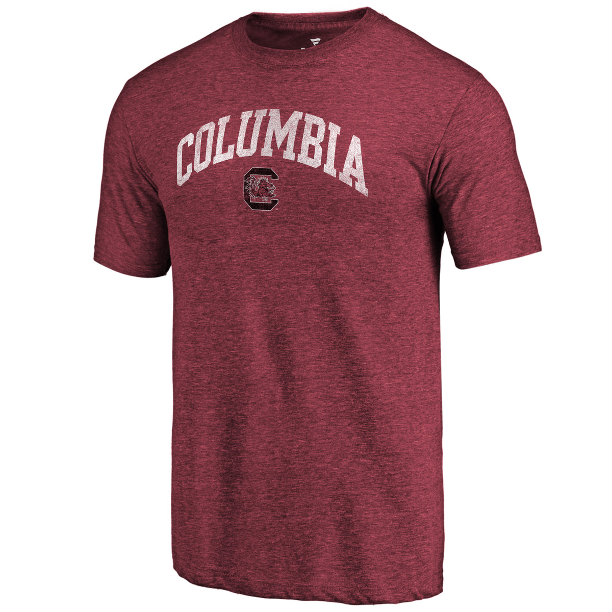 Men's Garnet South Carolina Gamecocks Arched City Tri-Blend T-Shirt