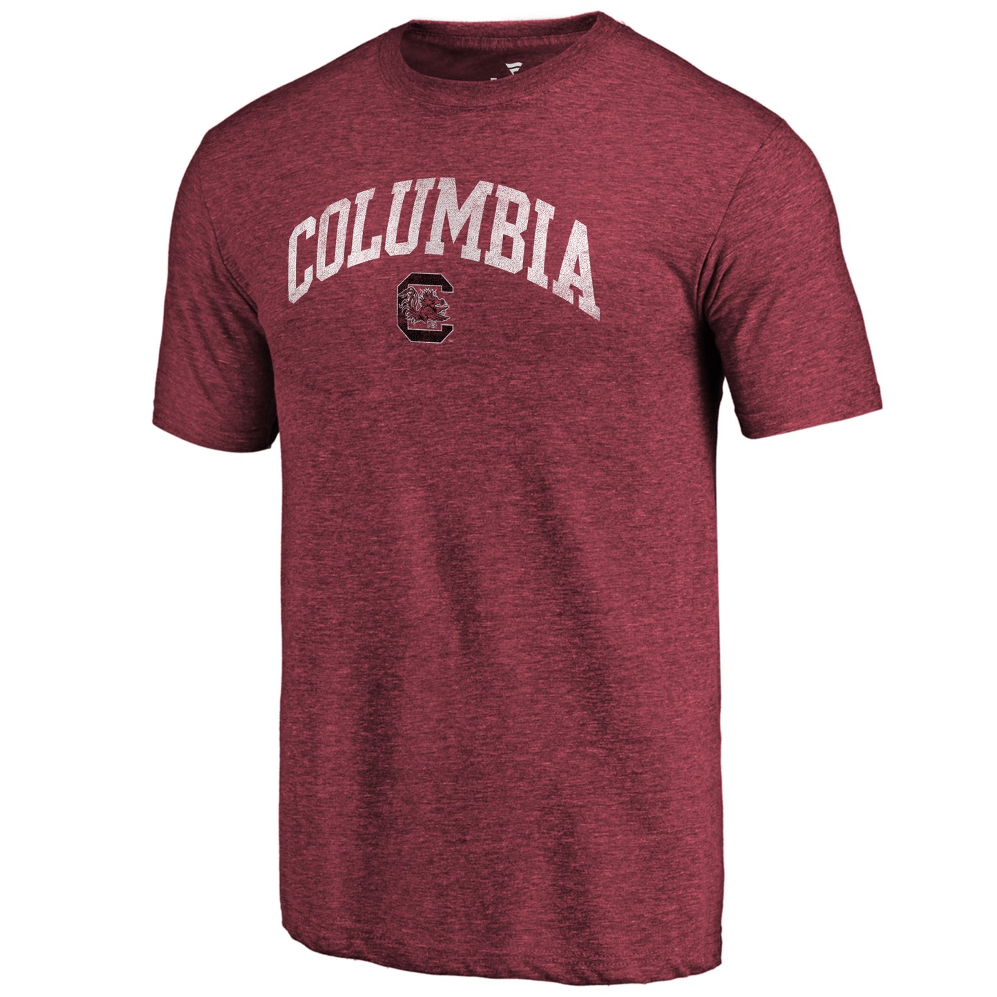 Men's Garnet South Carolina Gamecocks Arched City Tri-Blend T-Shirt