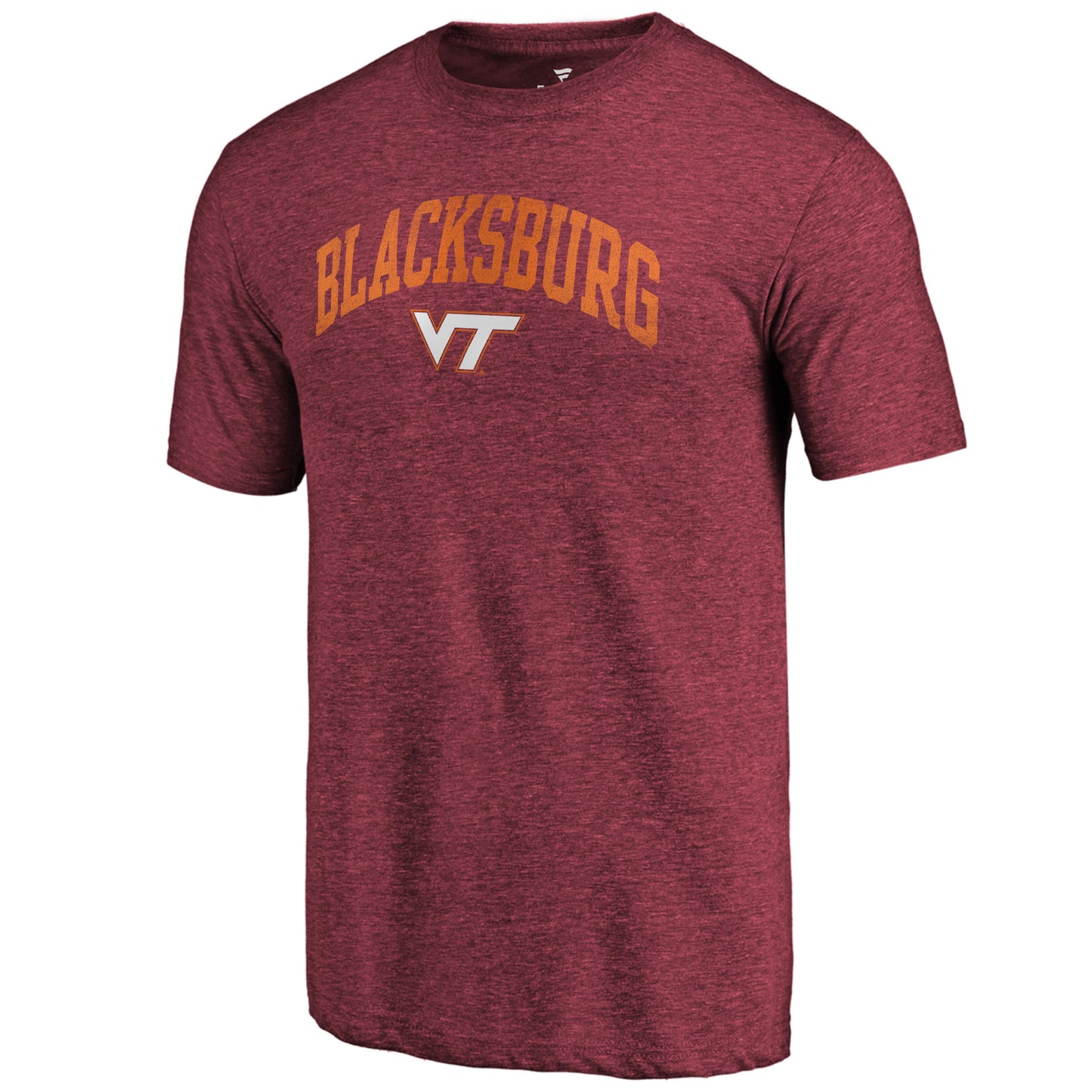 Men's Maroon Virginia Tech Hokies Arched City Tri-Blend T-Shirt