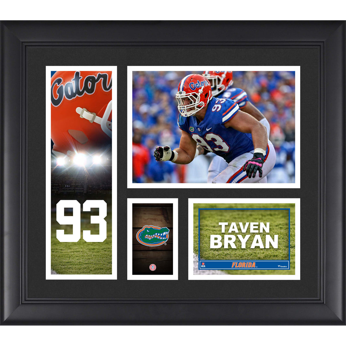 Taven Bryan Florida Gators Framed 15" x 17" Player Collage