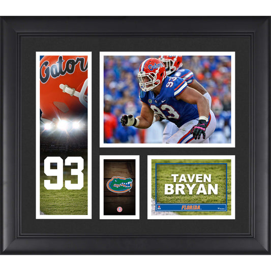 Taven Bryan Florida Gators Framed 15" x 17" Player Collage