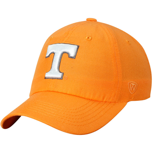 Men's Top of the World Tennessee Orange Tennessee Volunteers Primary Logo Staple Adjustable Hat