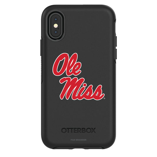 OtterBox Black Ole Miss Rebels iPhone Symmetry Case