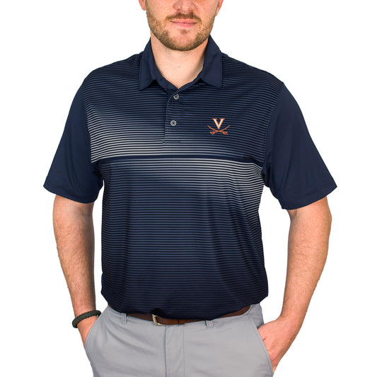Men's Navy Virginia Cavaliers Pro Highline Polo
