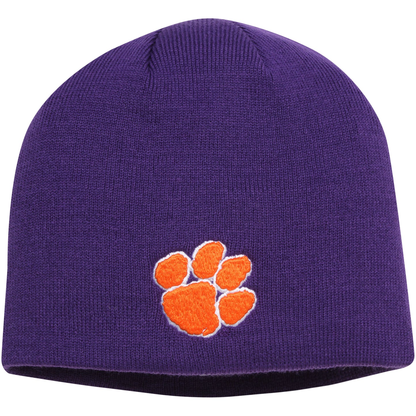 Men's Top of the World Purple Clemson Tigers EZDOZIT Knit Beanie