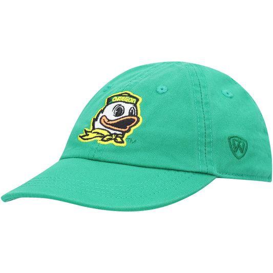 Infant Top of the World Green Oregon Ducks Mini Me Adjustable Hat