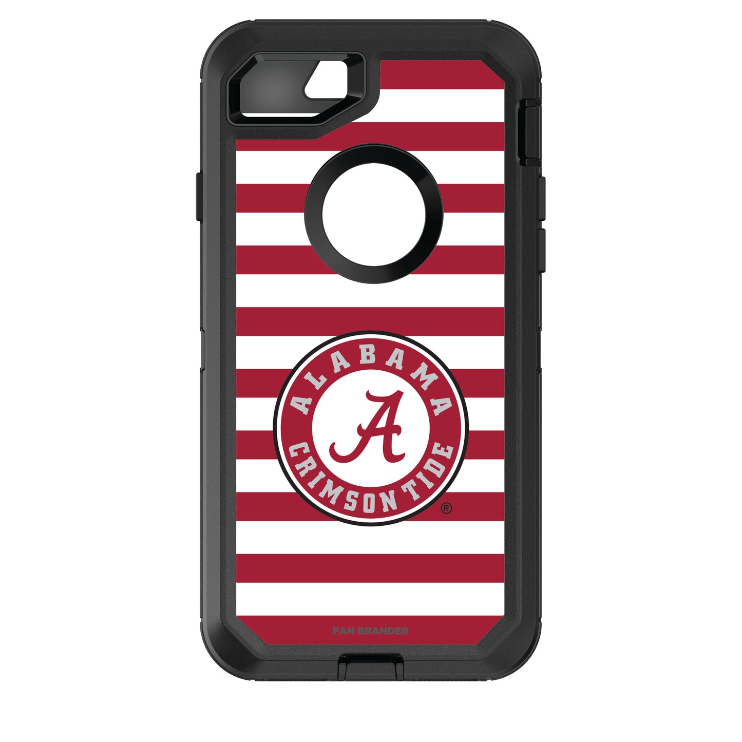 OtterBox Alabama Crimson Tide iPhone 8/7 Striped Defender Case