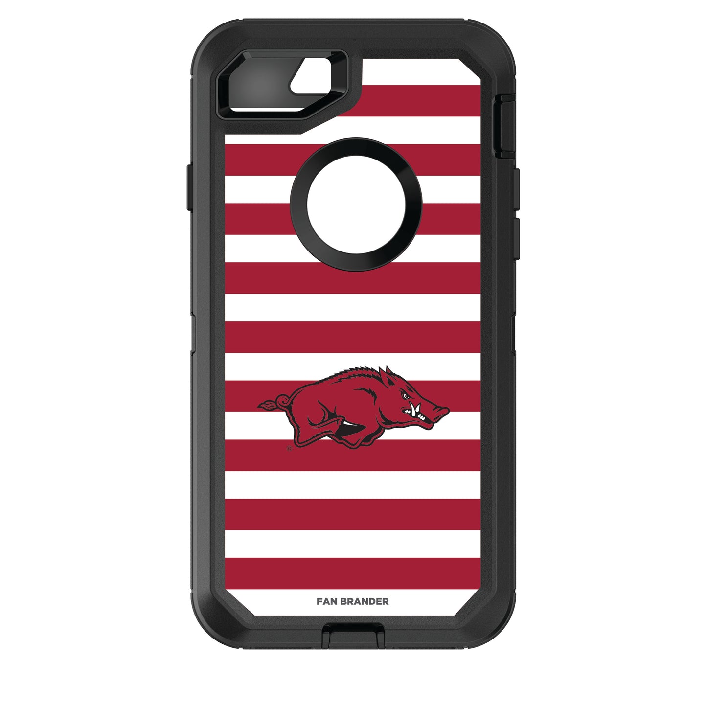 OtterBox Arkansas Razorbacks iPhone 8/7 Striped Defender Case