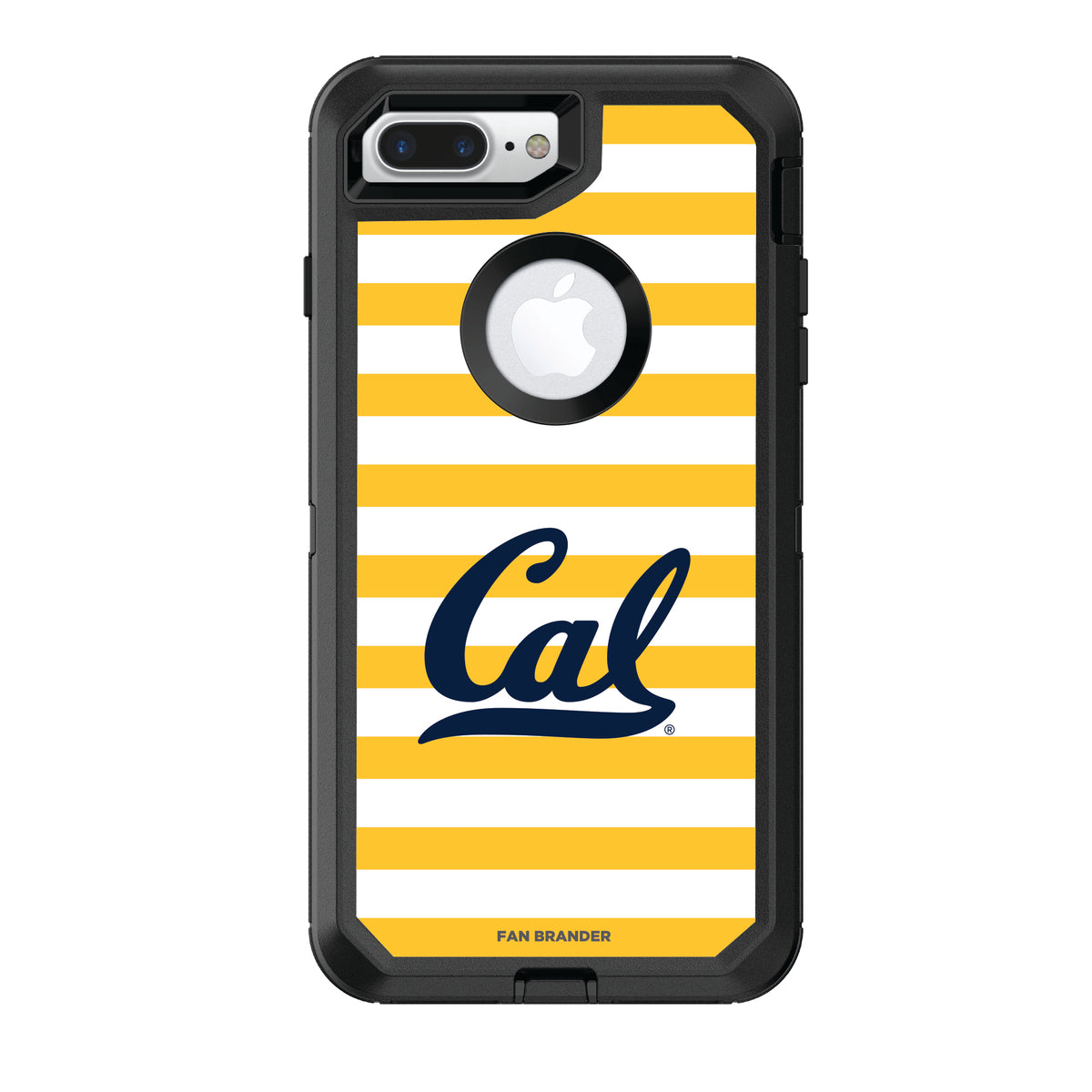 OtterBox Cal Bears iPhone 8+/7+ Striped Defender Case
