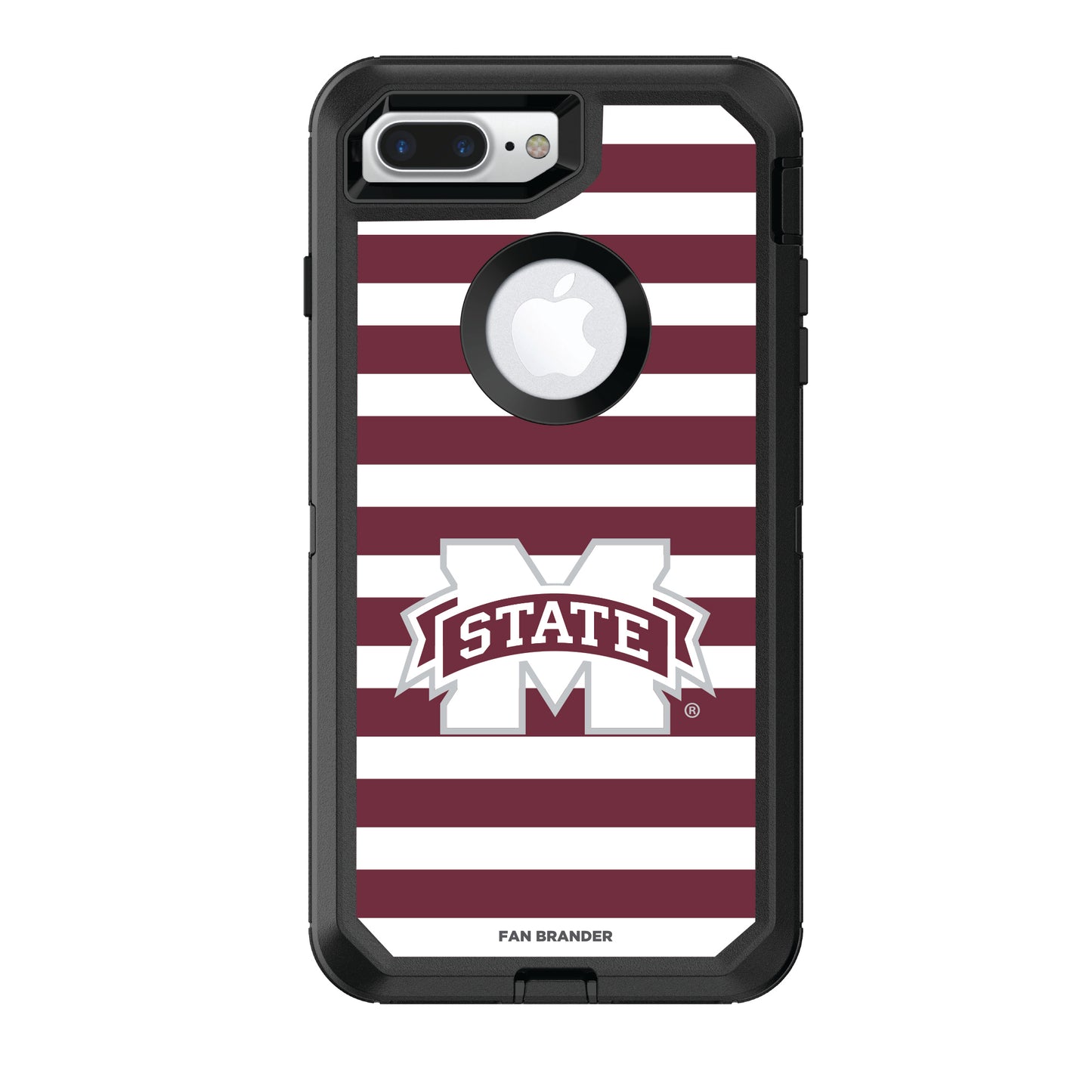 OtterBox Mississippi State Bulldogs iPhone 8+/7+ Striped Defender Case