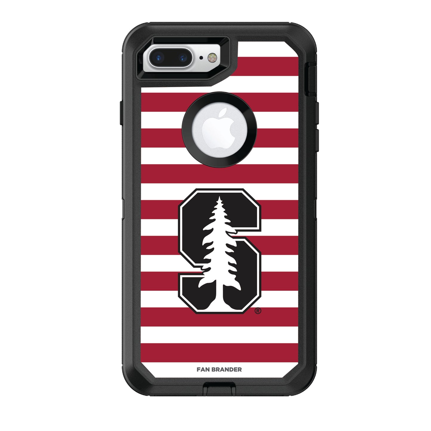 OtterBox Stanford Cardinal iPhone 8+/7+ Striped Defender Case