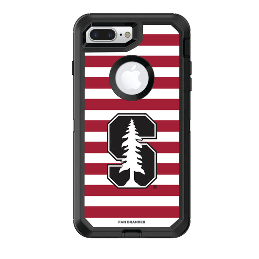 OtterBox Stanford Cardinal iPhone 8+/7+ Striped Defender Case