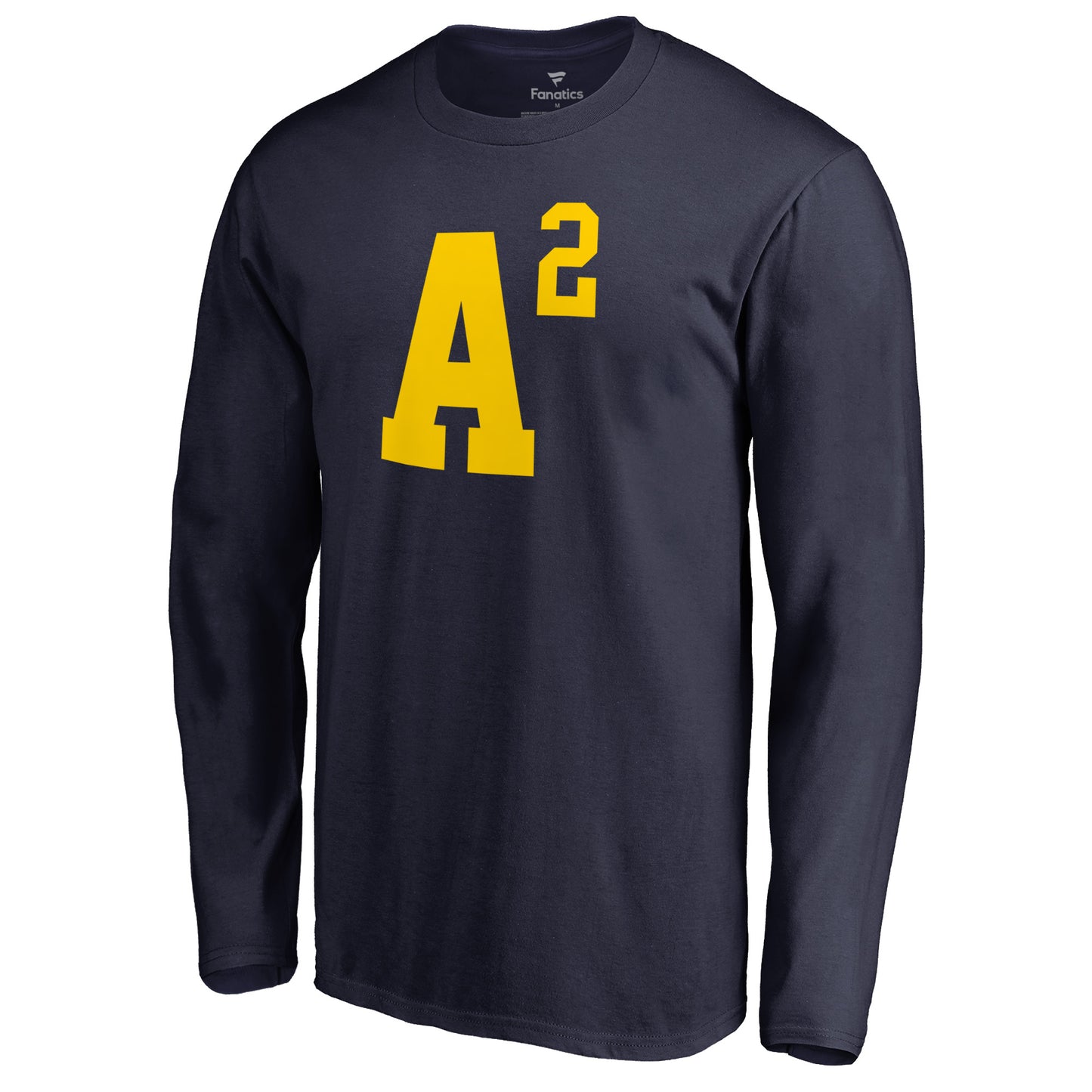 Men's Navy Michigan Wolverines Hometown Collection Long Sleeve T-Shirt