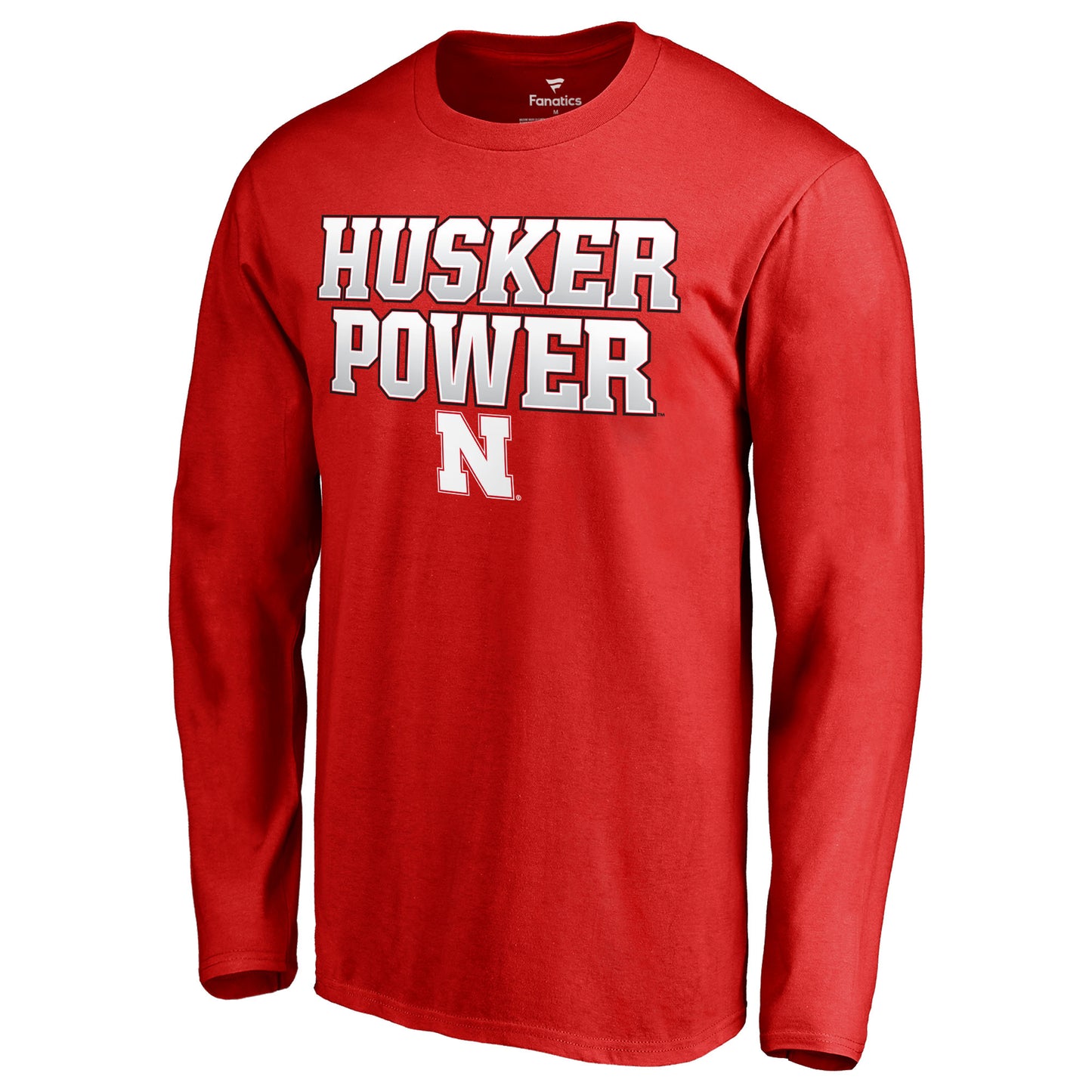 Men's Scarlet Nebraska Huskers Hometown Collection Husker Power Long Sleeve T-Shirt