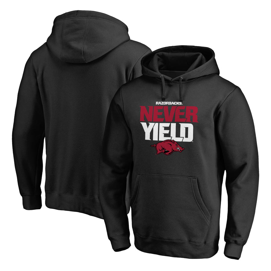 Men's Black Arkansas Razorbacks Hometown Collection Pullover Hoodie