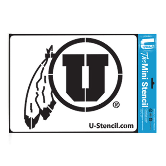 Utah Utes 11" x 14.5" Mini Stencil Kit