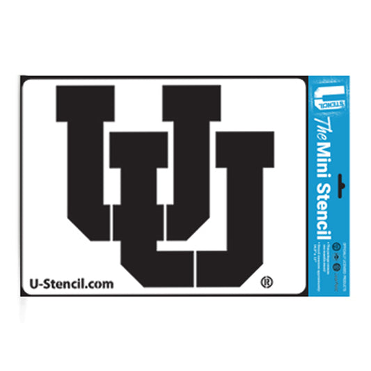 Utah Utes 11" x 14.5" Team Mini Stencil Kit