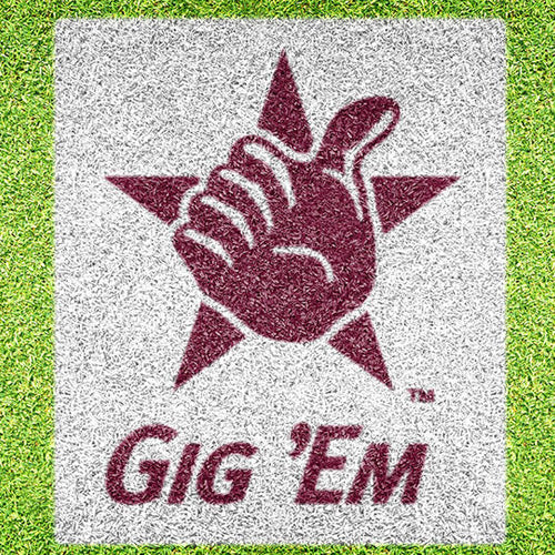 Texas A&M Aggies 48'' x 66.5'' Original Stencil Kit