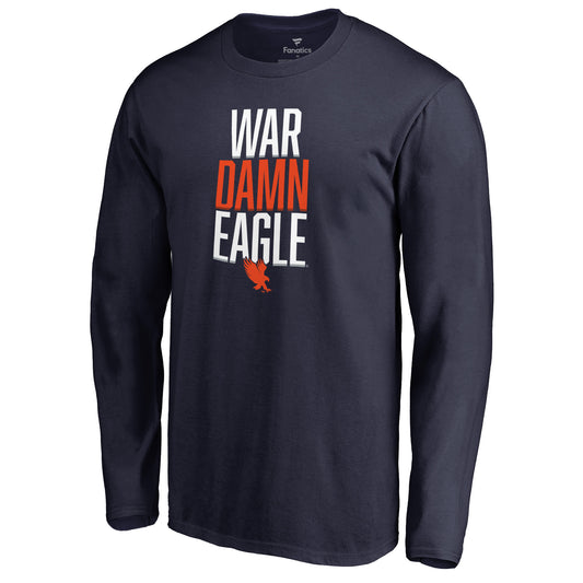 Men's Navy Auburn Tigers Hometown Collection Long Sleeve T-Shirt