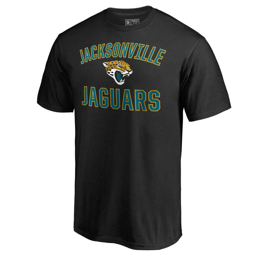 Men's NFL Pro Line Black Jacksonville Jaguars Victory Arch T-Shirt