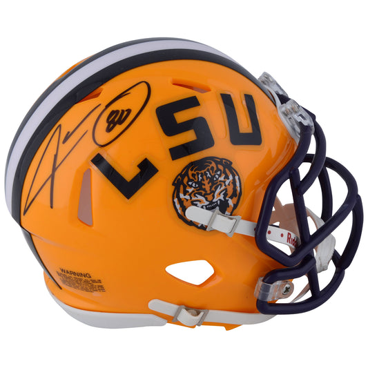 Jarvis Landry LSU Tigers Autographed Riddell Speed Mini Helmet