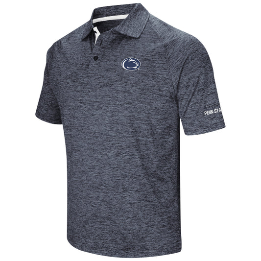 Men's Colosseum Navy Penn State Nittany Lions Big & Tall Down Swing Polo