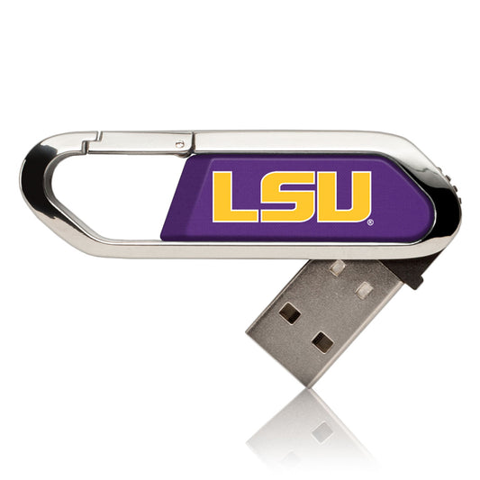 LSU Tigers 16GB Clip USB Flash Drive