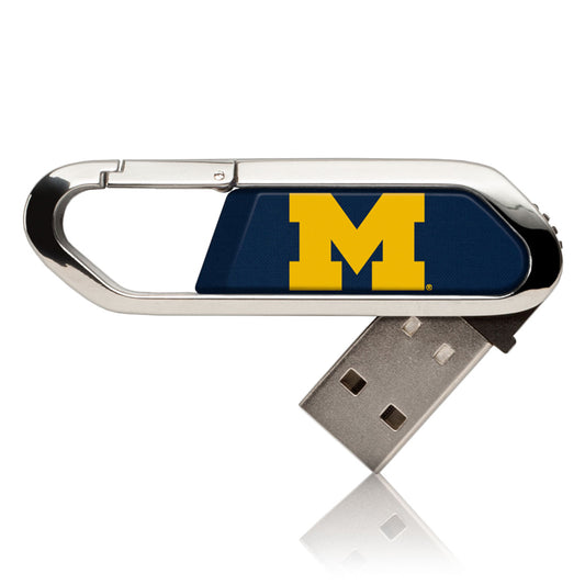 Michigan Wolverines 16GB Clip USB Flash Drive