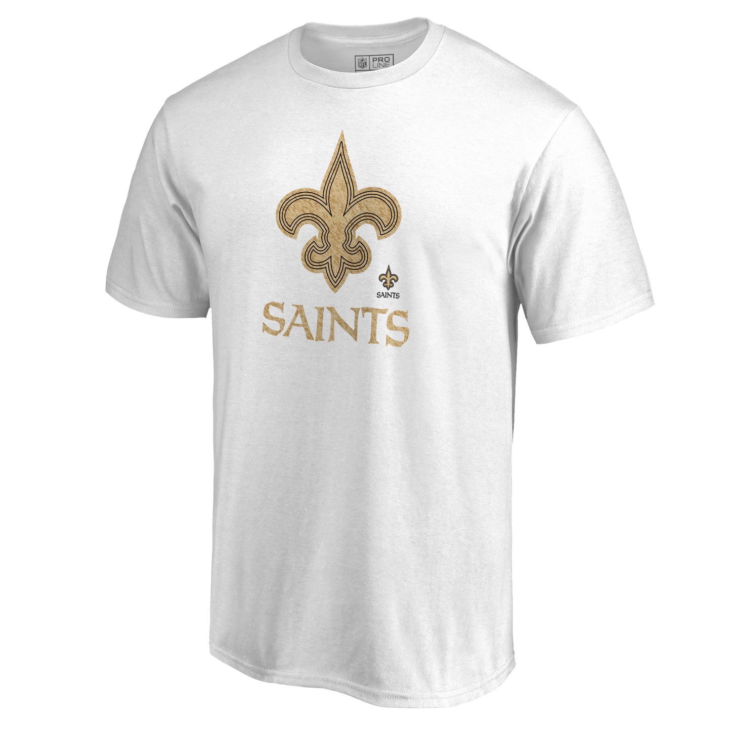 Men's NFL Pro Line White New Orleans Saints Training Camp Hookup T-Shirt