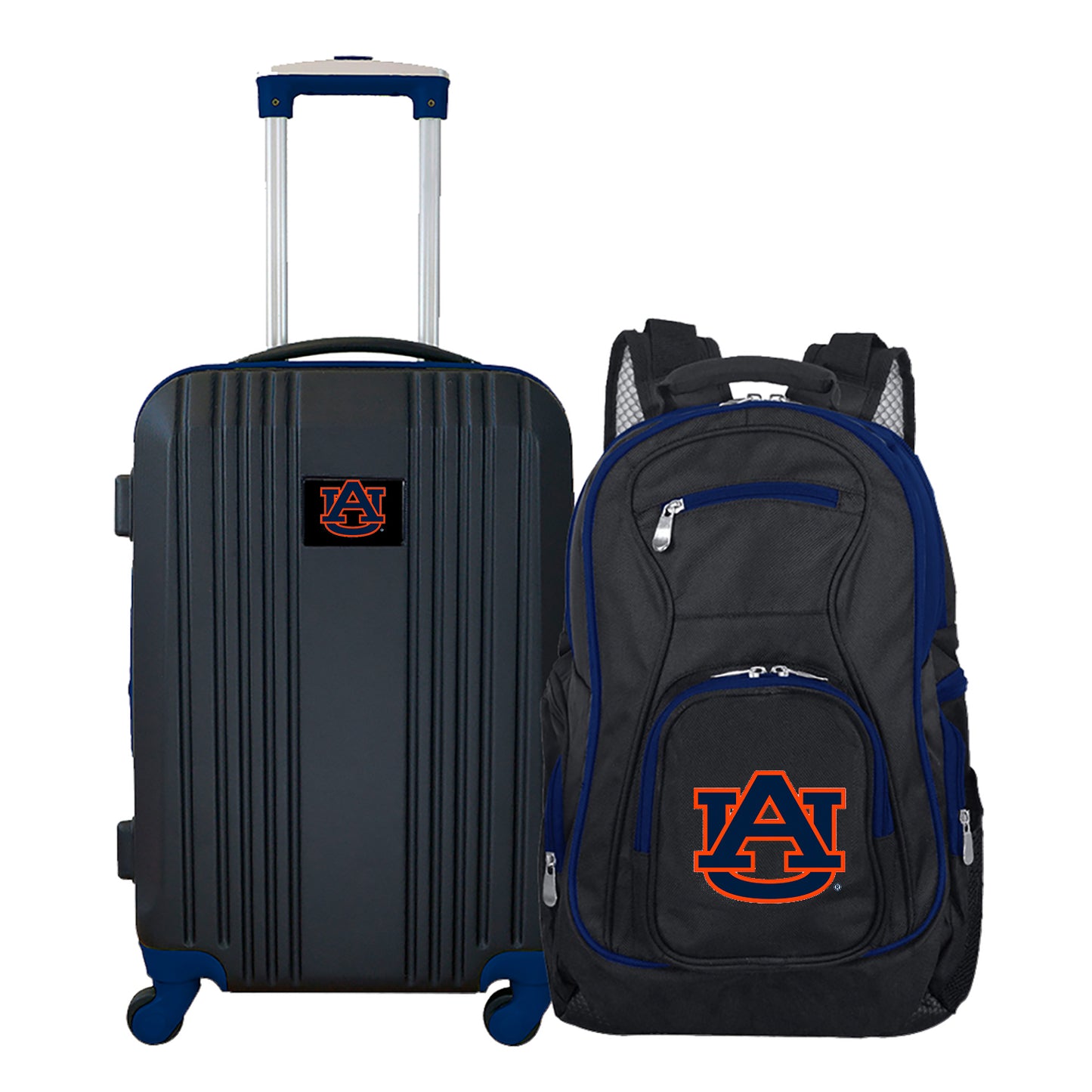 MOJO Black Auburn Tigers 2-Piece Luggage & Backpack Set