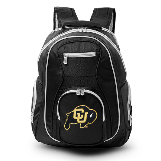 MOJO Black Colorado Buffaloes Trim Color Laptop Backpack