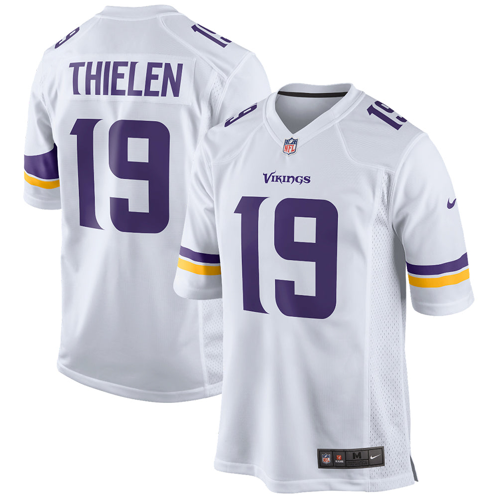 Youth Nike Adam Thielen White Minnesota Vikings Game Jersey