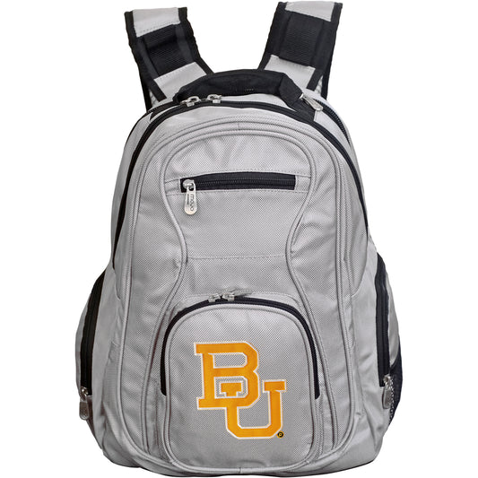 Gray Baylor Bears Backpack Laptop