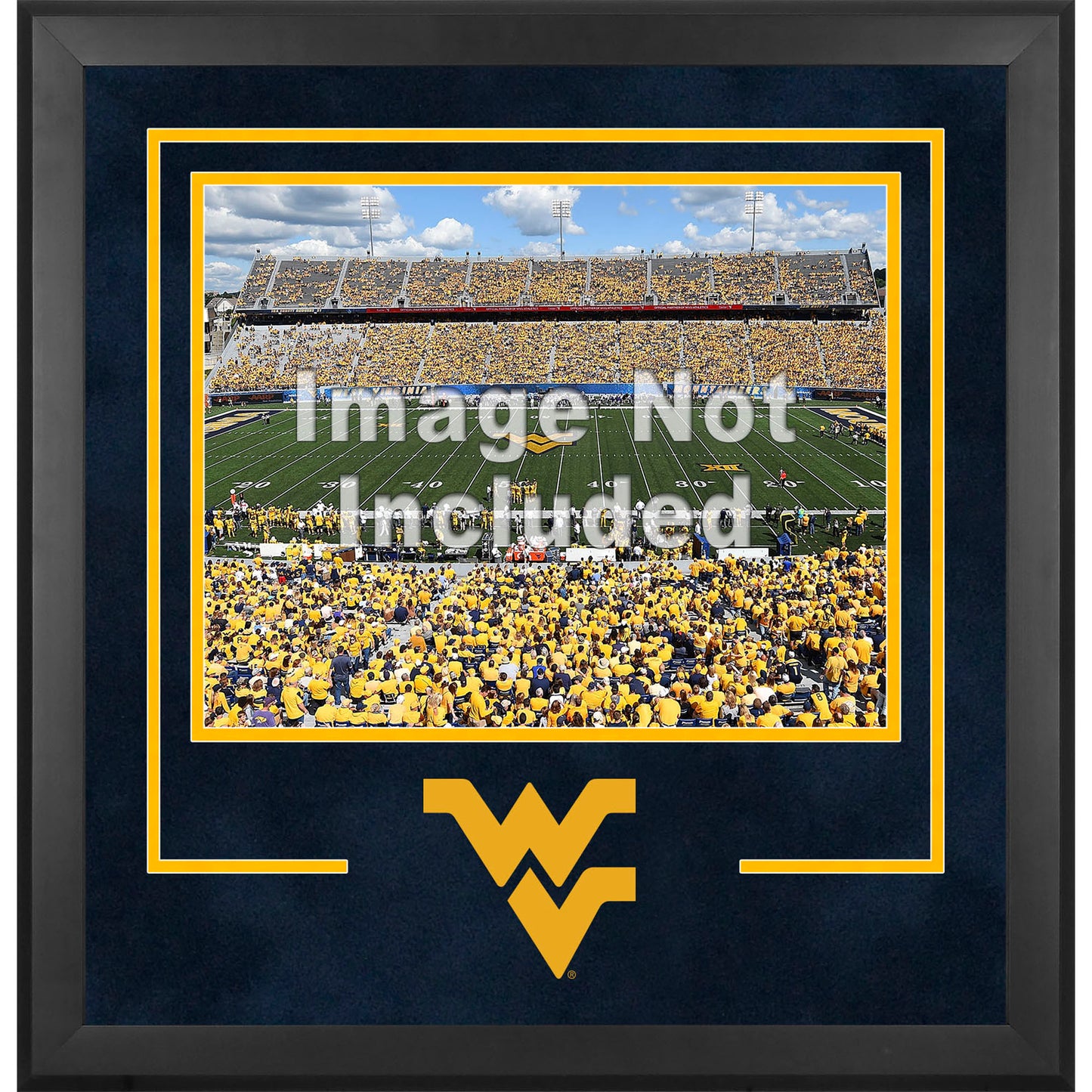 West Virginia Mountaineers Deluxe 16'' x 20'' Horizontal Photograph Frame with Team Logo