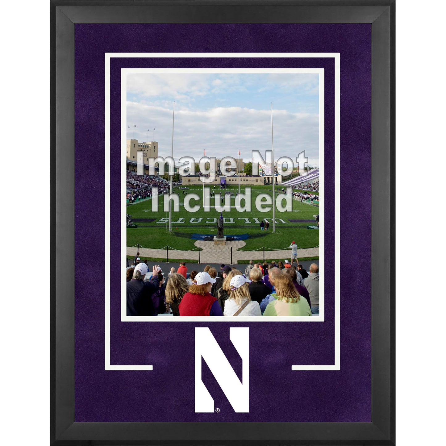 Northwestern Wildcats Deluxe 16'' x 20'' Vertical Photograph Frame with Team Logo