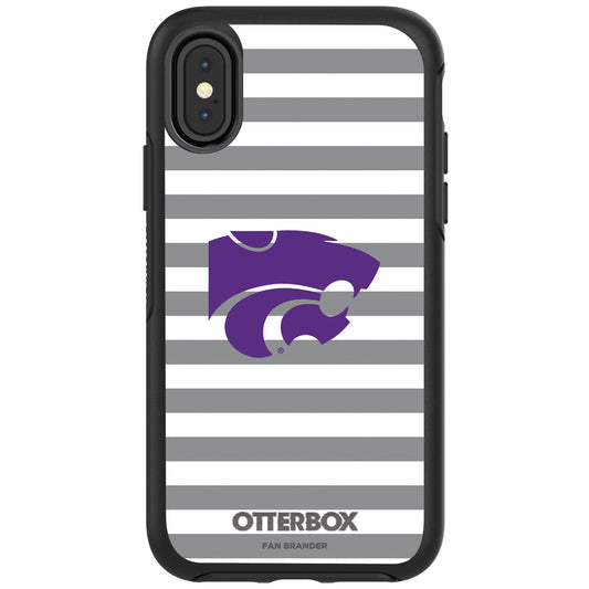 OtterBox Kansas State Wildcats Striped Symmetry iPhone Case