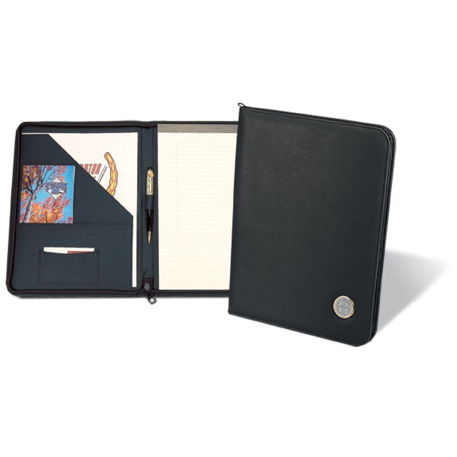 Silver Florida State Seminoles Zippered Writing Portfolio