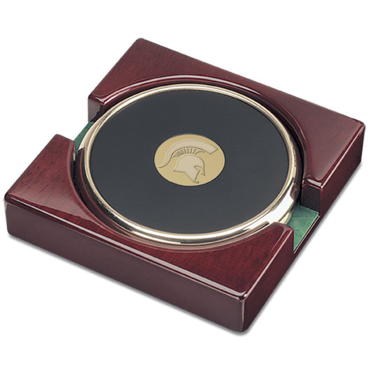 Gold Michigan State Spartans 2-Pack Coaster Set