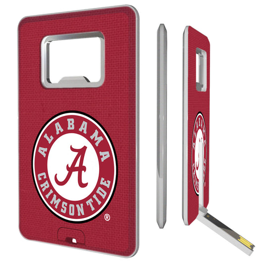 Alabama Crimson Tide 16GB Credit Card Style USB Bottle Opener Flash Drive