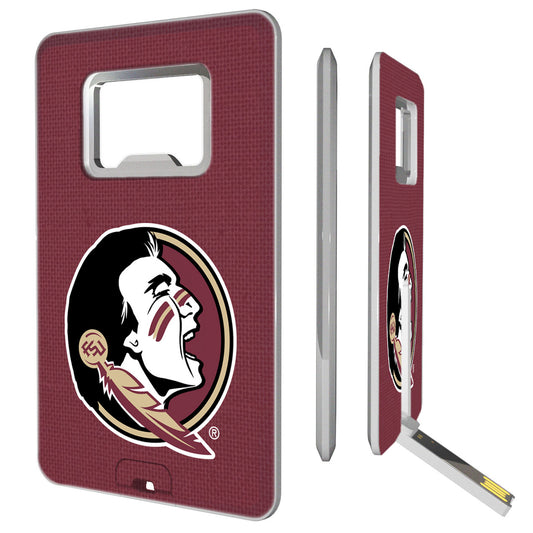 Florida State Seminoles 16GB Credit Card Style USB Bottle Opener Flash Drive