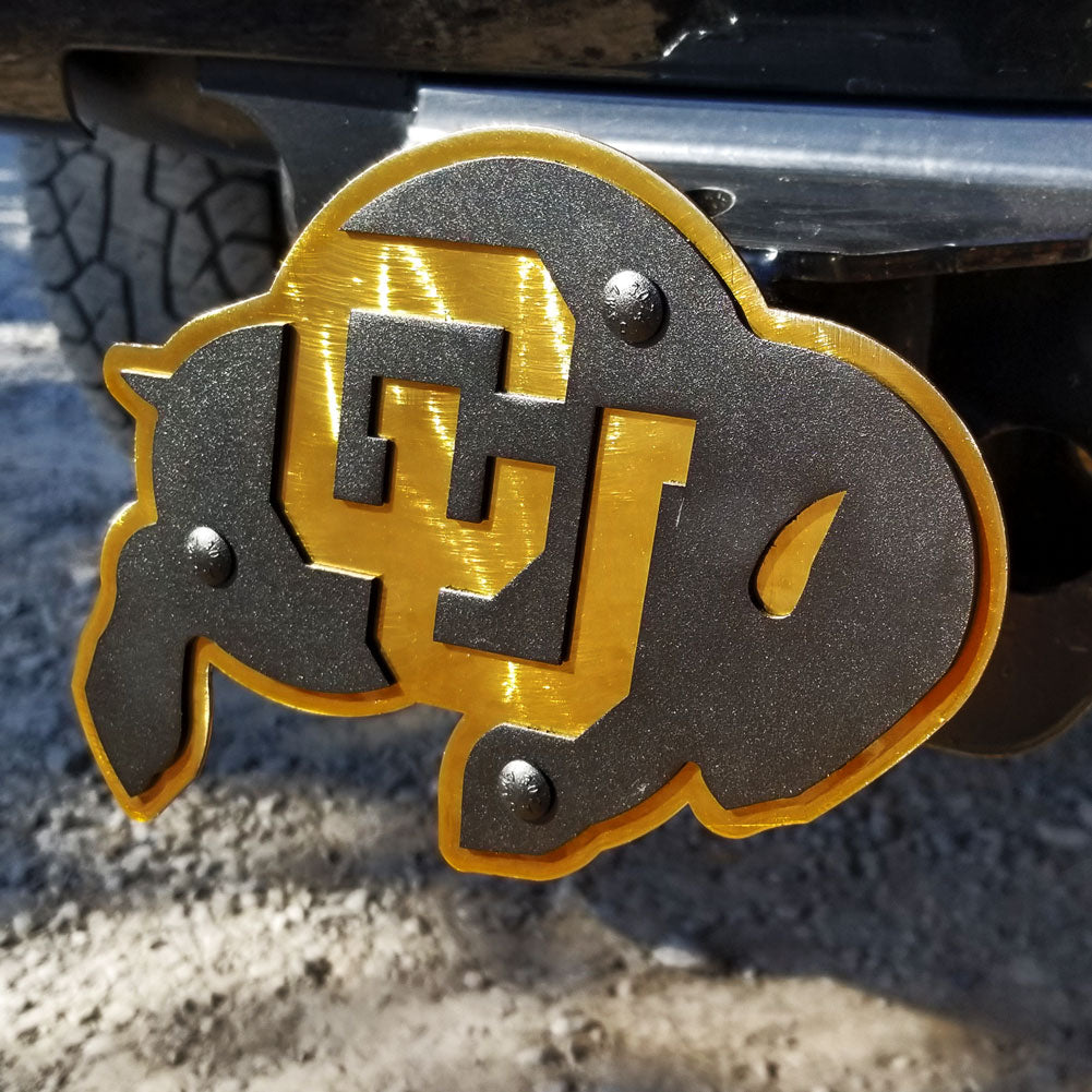 Colorado Buffaloes Premium Steel Hitch Cover