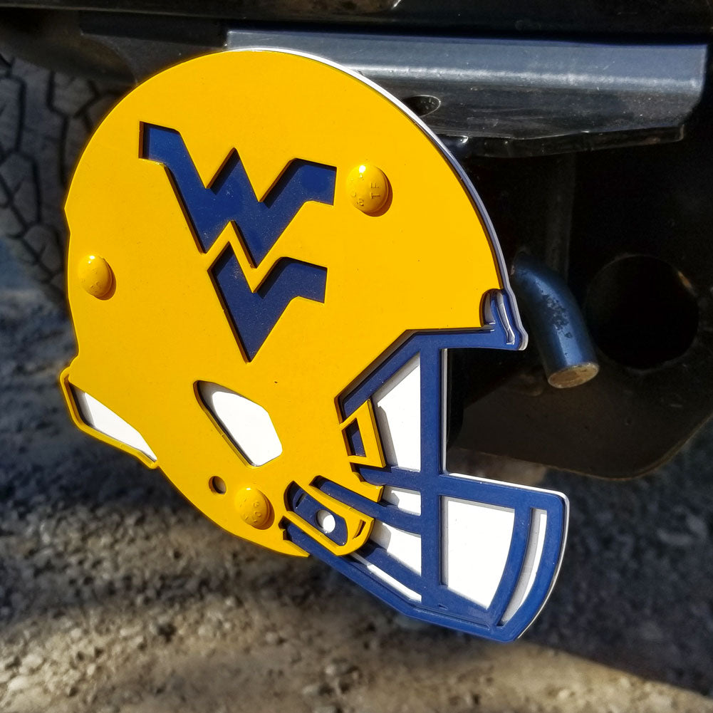 West Virginia Mountaineers Premium Alternate Steel Hitch Cover