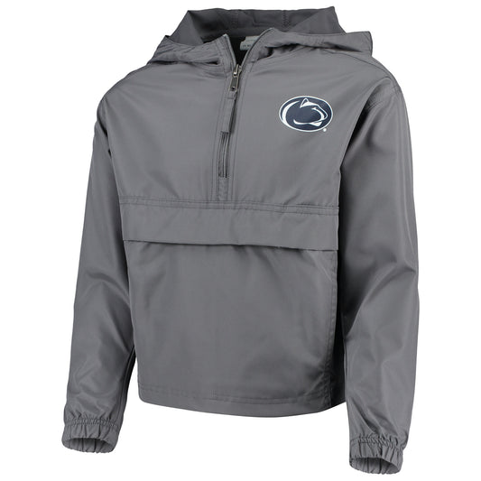 Youth Champion Graphite Penn State Nittany Lions Pack & Go Windbreaker Jacket