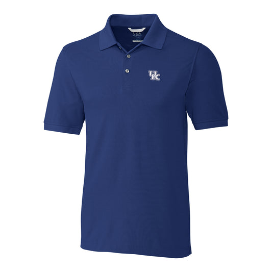 Men's Cutter & Buck Royal Kentucky Wildcats Collegiate Big & Tall Advantage DryTec Polo
