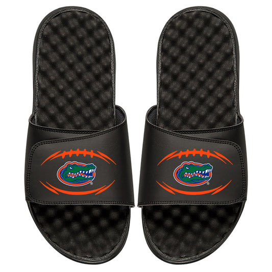 Youth ISlide Black Florida Gators Football Logo Slide Sandals