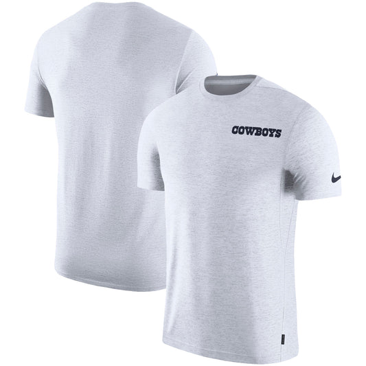 Dallas Cowboys Nike Sideline Coaches UV Performance T-Shirt - White