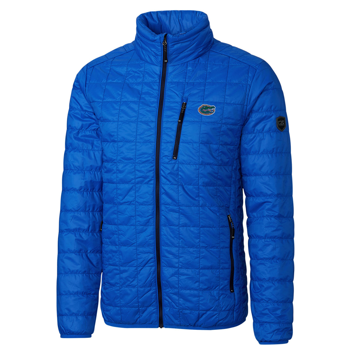 Men's Cutter & Buck Royal Florida Gators Rainier Full-Zip Jacket