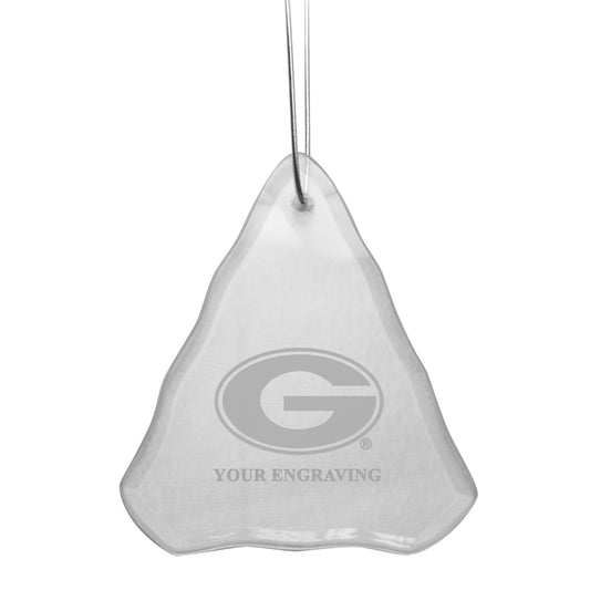Georgia Bulldogs Crystal Tree Personalized Ornament