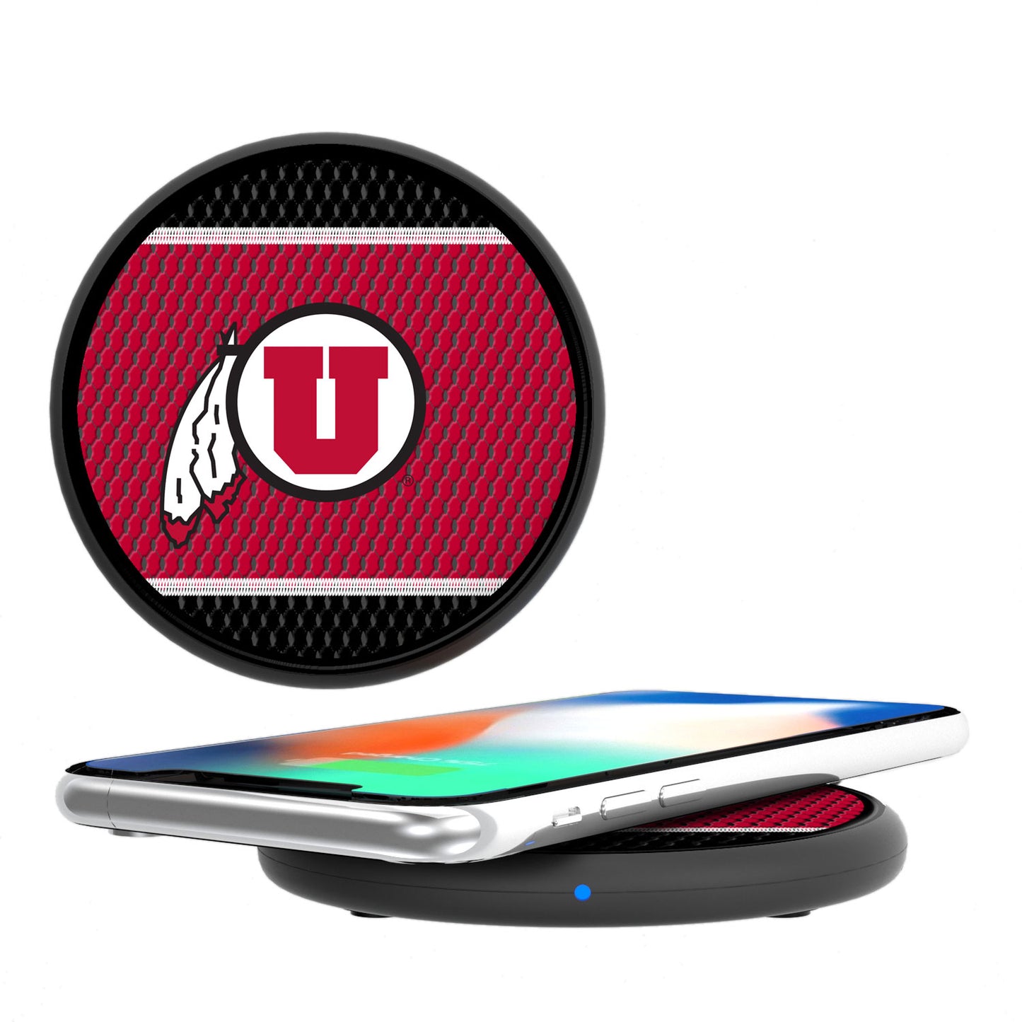 Utah Utes Wireless Charging Pad